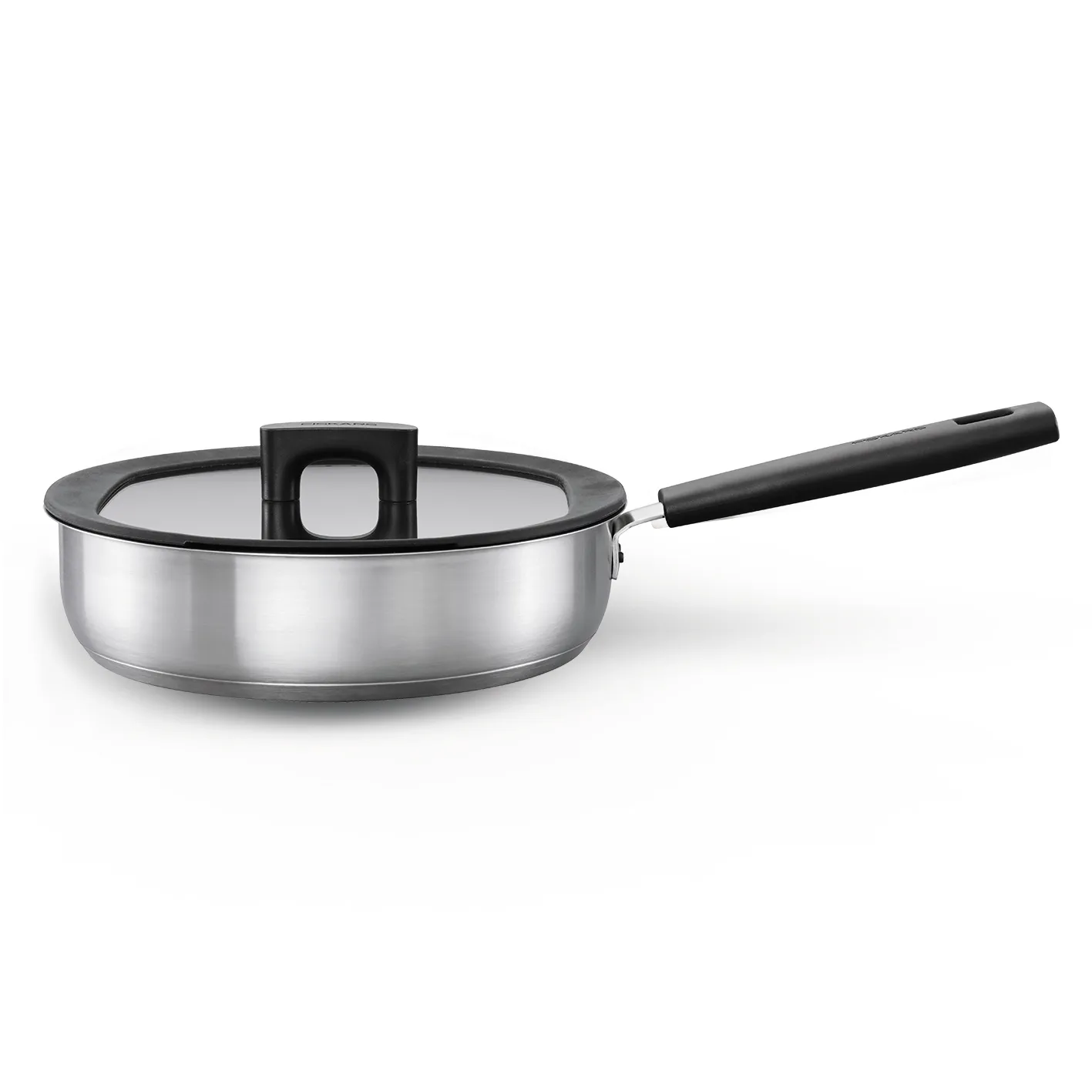Hard Face Steel kasserolle med lokk, 26 cm Fiskars