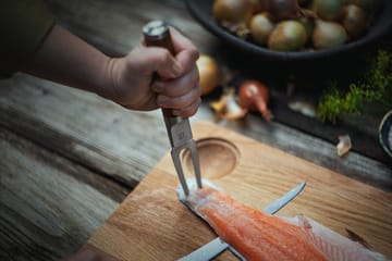 Norden fiskegaffel - Rustfritt stål-bjørk - Fiskars