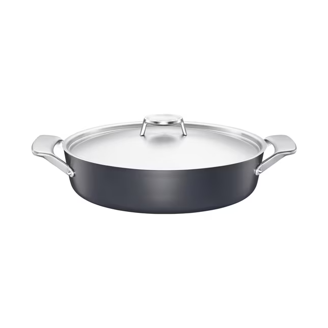 Fiskars Taiten ovnspanne med lokk 28 cm