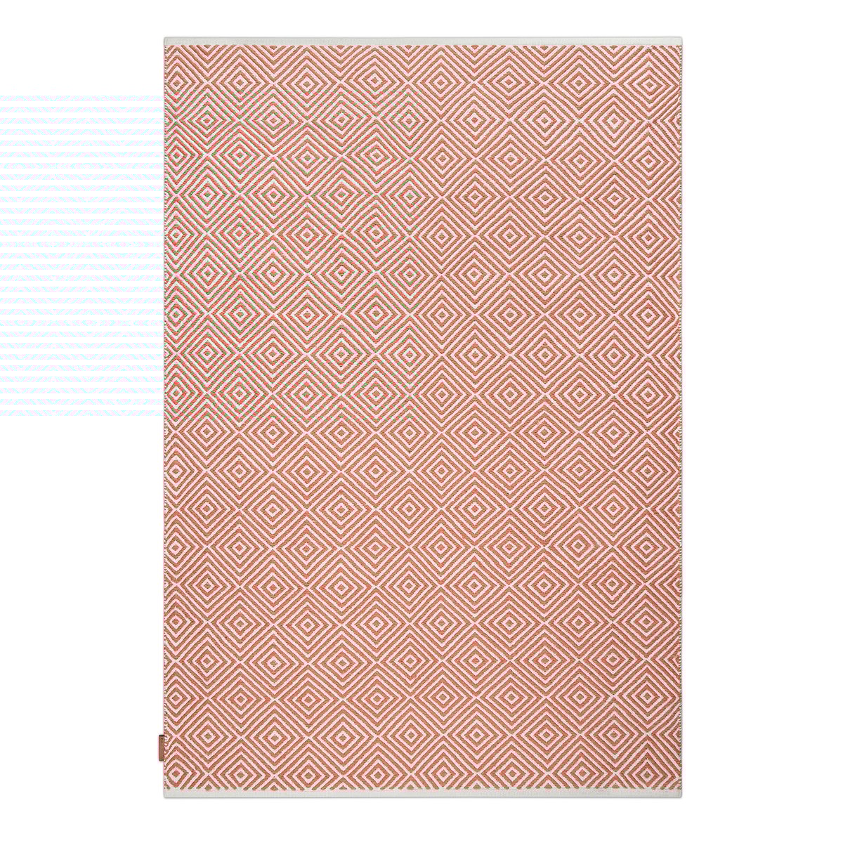 Formgatan Diamond teppe 140x200 cm Burnt orange