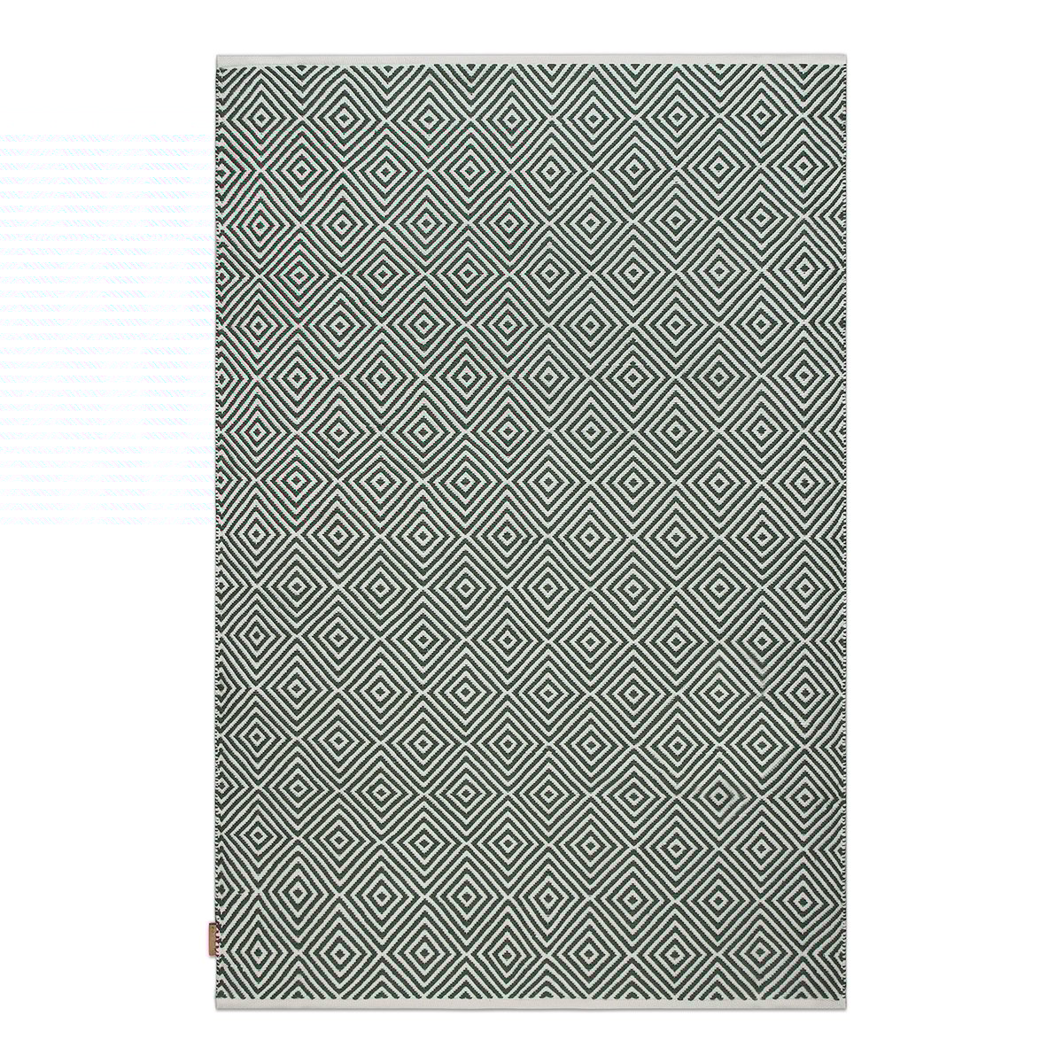 Formgatan Diamond teppe 170x230 cm Green