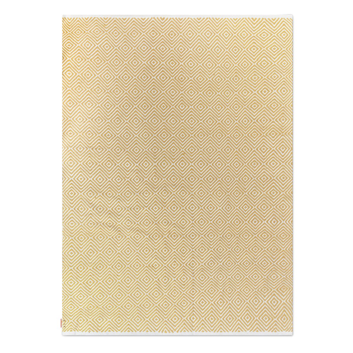 Formgatan Diamond teppe 170x230 cm Yellow