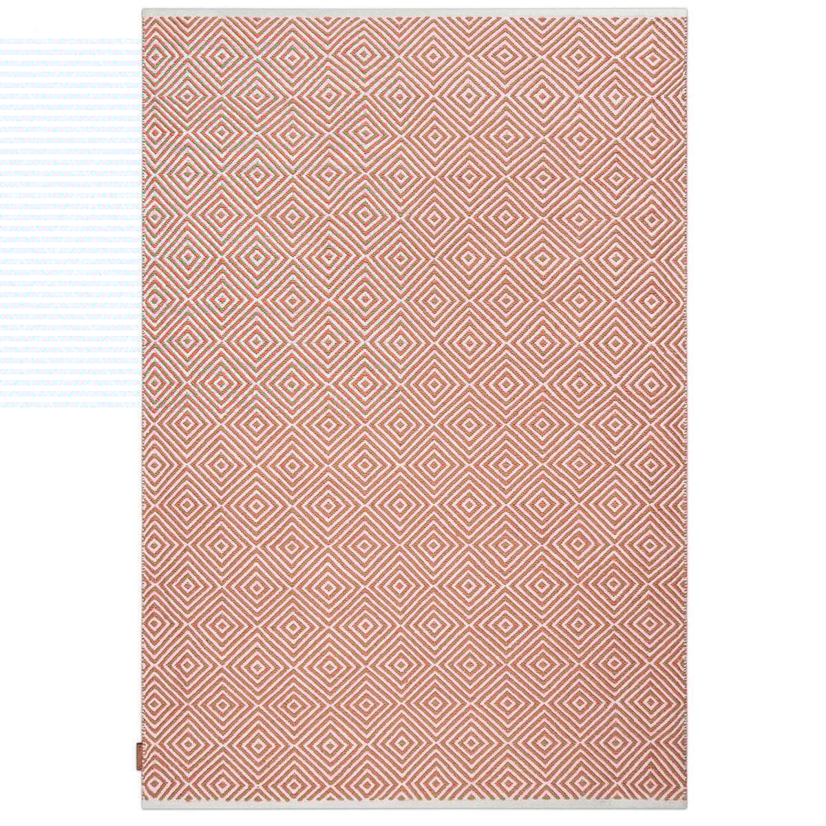 Formgatan Diamond teppe 200x300 cm Burnt orange