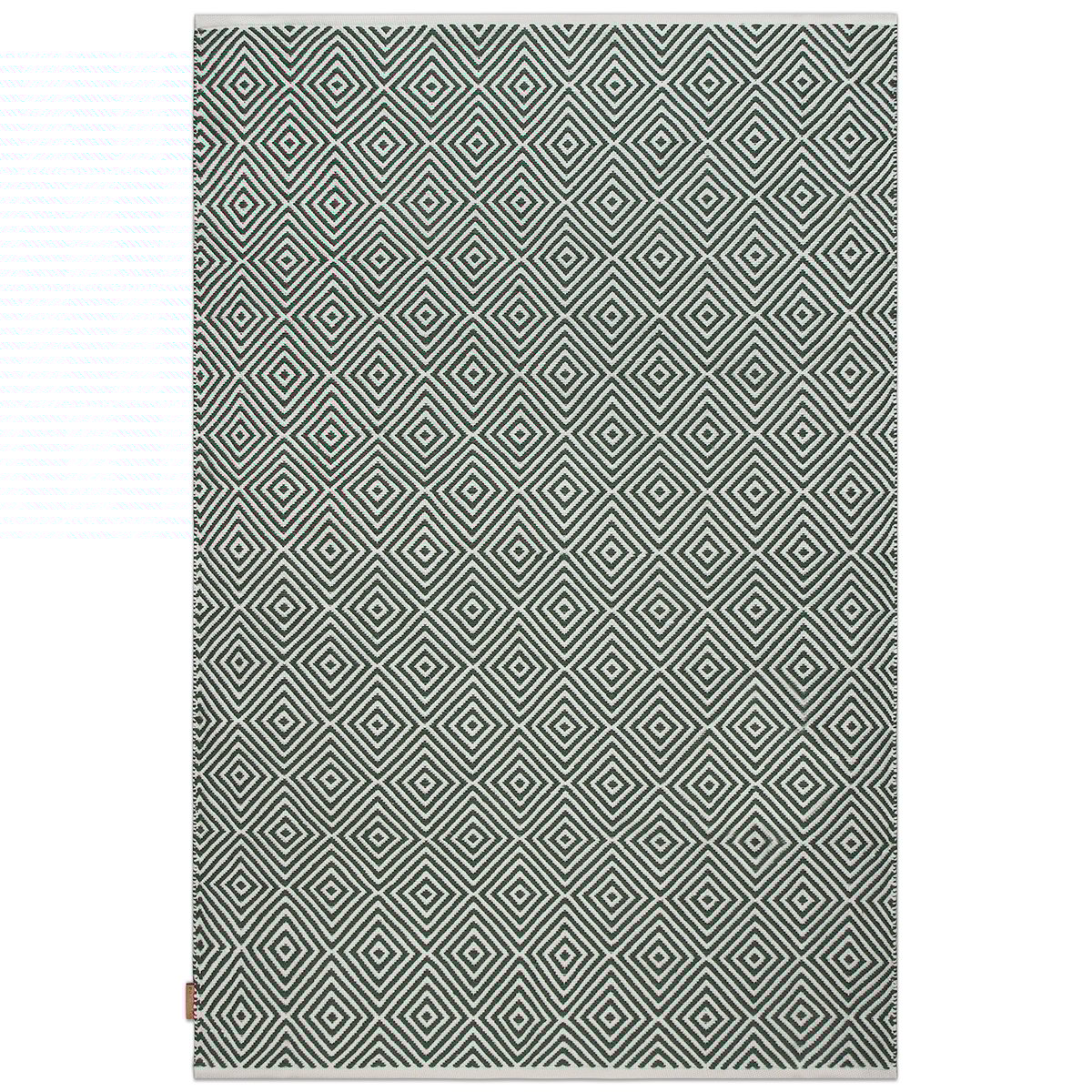 Formgatan Diamond teppe 200x300 cm Green