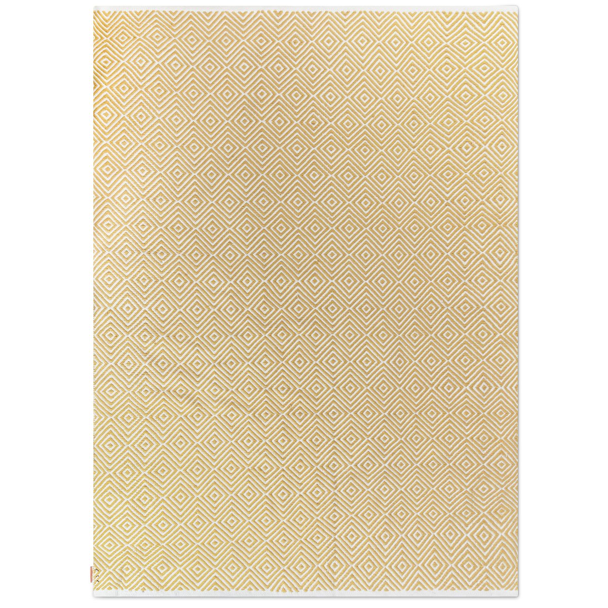 Formgatan Diamond teppe 200x300 cm Yellow