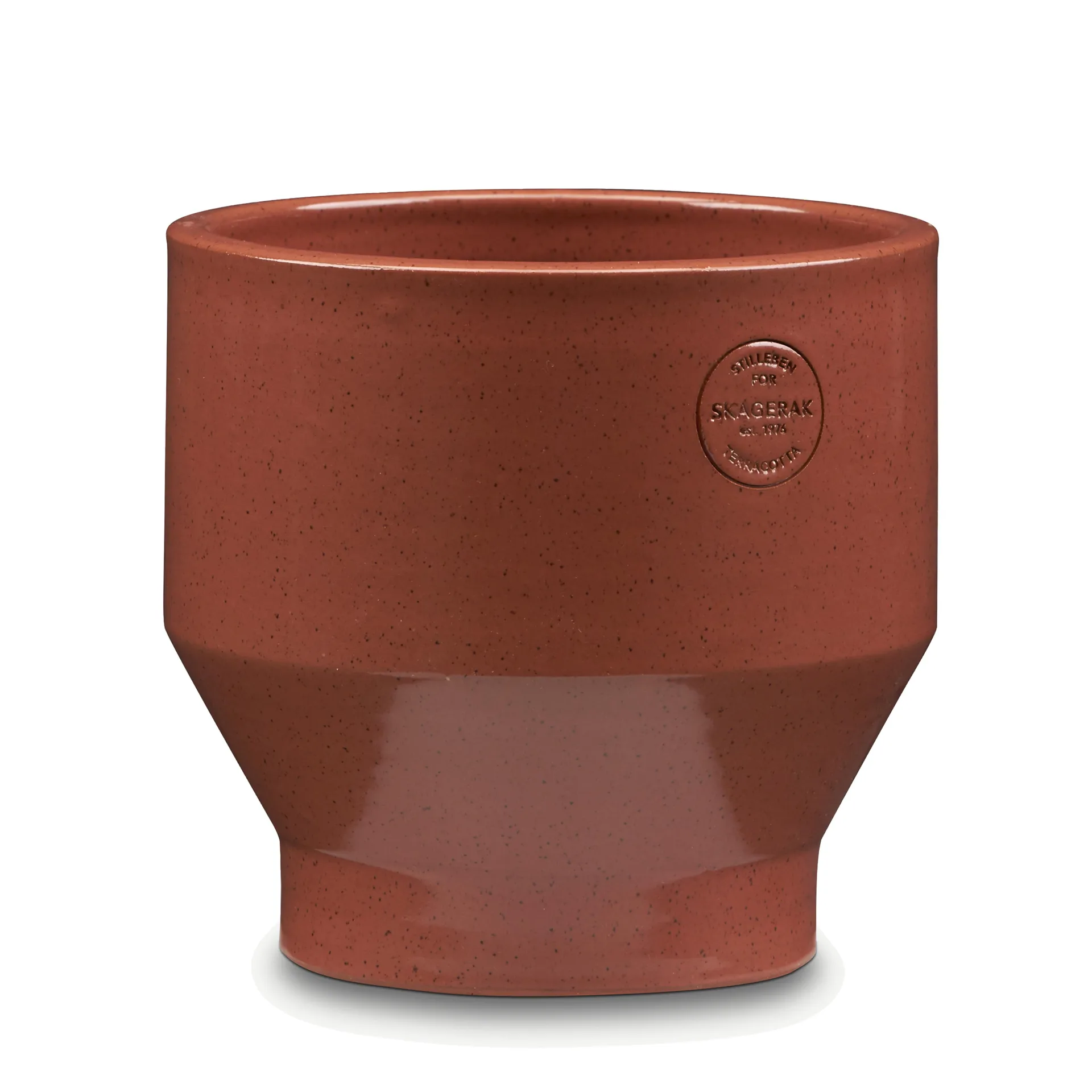 Edge blomsterpotte (innendørs) Ø18 cm, burned red (rød) Fritz Hansen