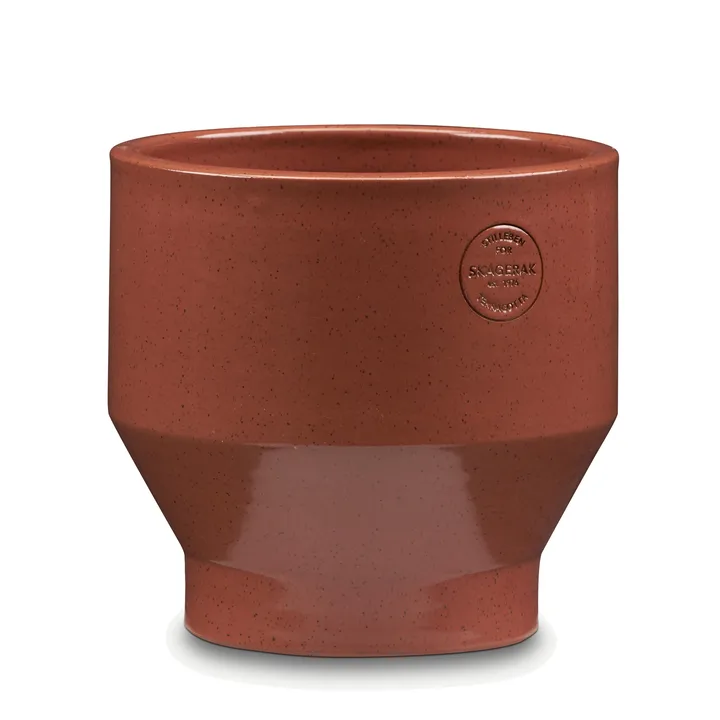 Edge blomsterpotte (innendørs) Ø18 cm - burned red (rød) - Fritz Hansen