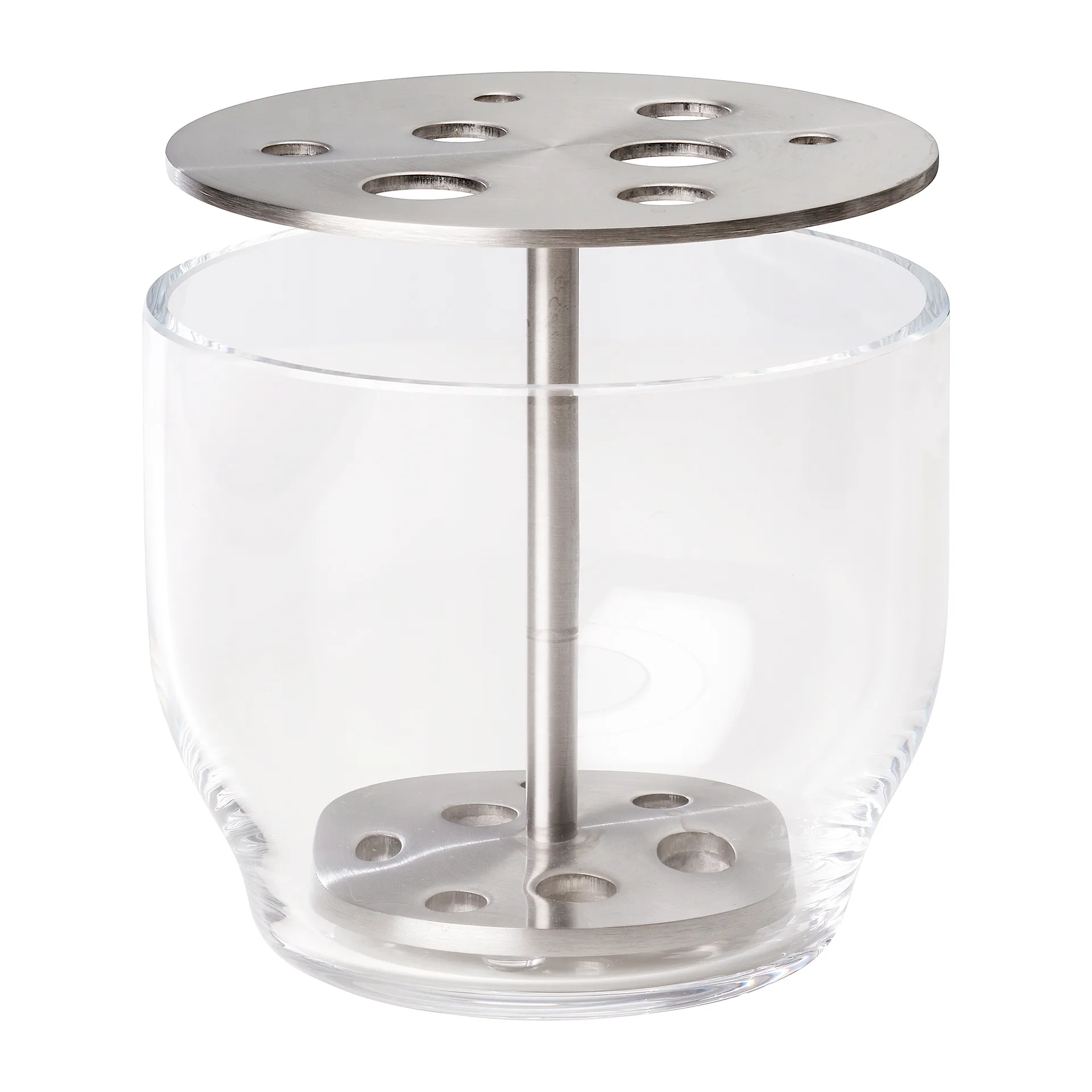 Ikebana vase rustfritt stål, Small Fritz Hansen