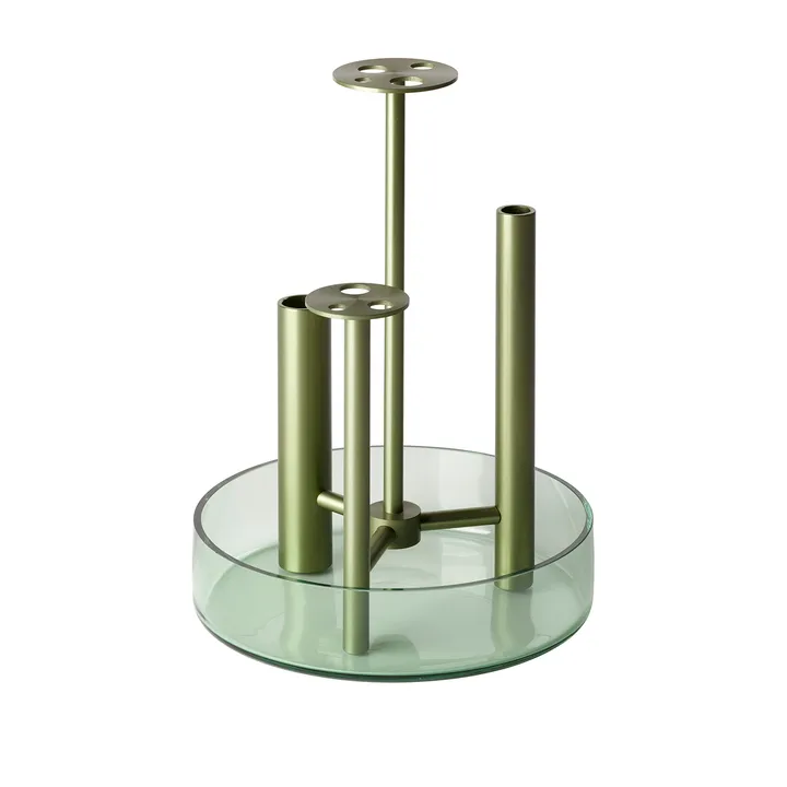 Ikeru vase Forest green - Høy - Fritz Hansen