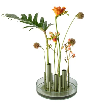 Ikeru vase Forest green - Lav - Fritz Hansen