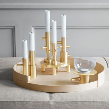 Jaime Hayon lysestake large - Messing - Fritz Hansen
