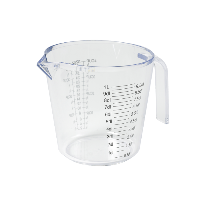 Funktion målekanne 1 L, Transparent Funktion