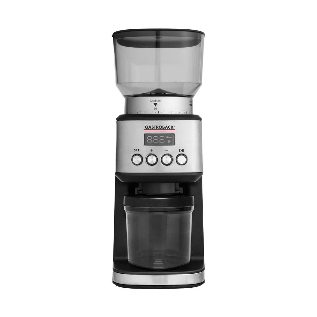 Gastroback Gastroback Design 42643 elektrisk kaffekvern Silver