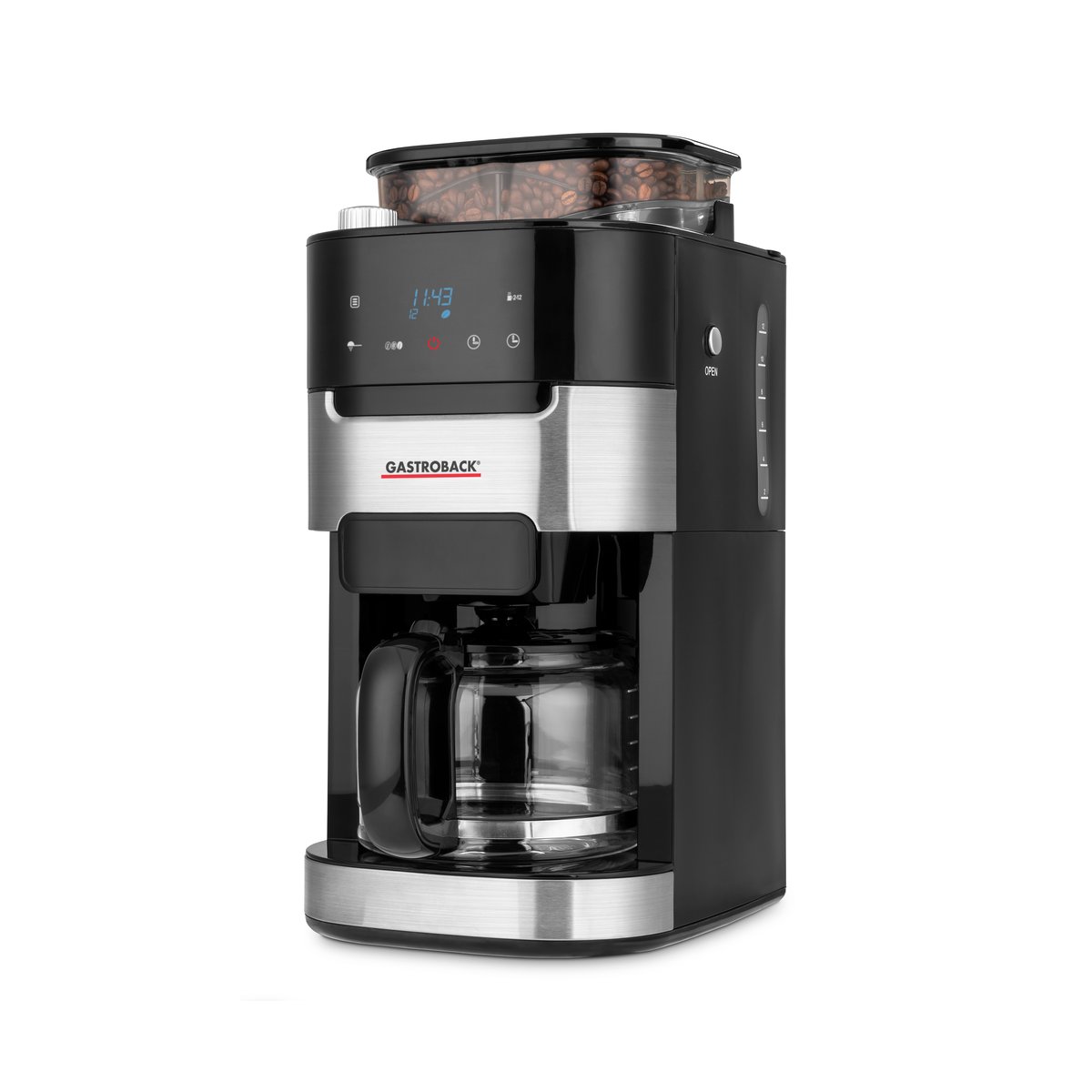 Gastroback Gastroback Pro 42711 kaffetrakter Silver