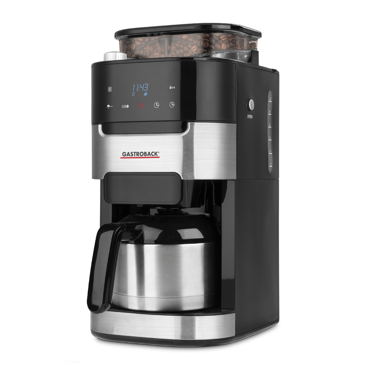 Gastroback Gastroback Pro 42711s Thermo kaffetrakter Silver
