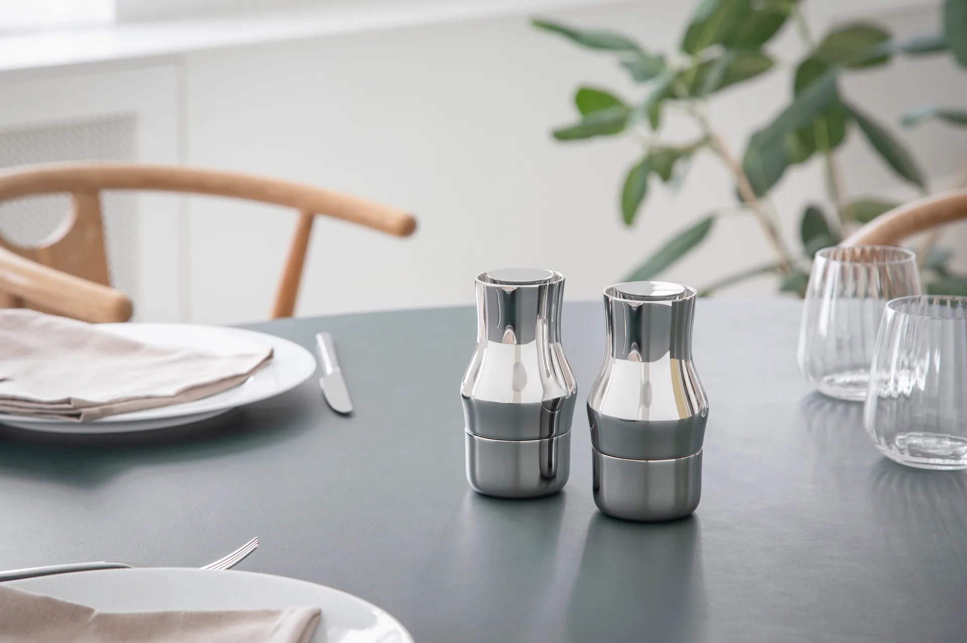 Dorotea krydderkvern 14 cm, Blankt stål -> Blankt stål Gense