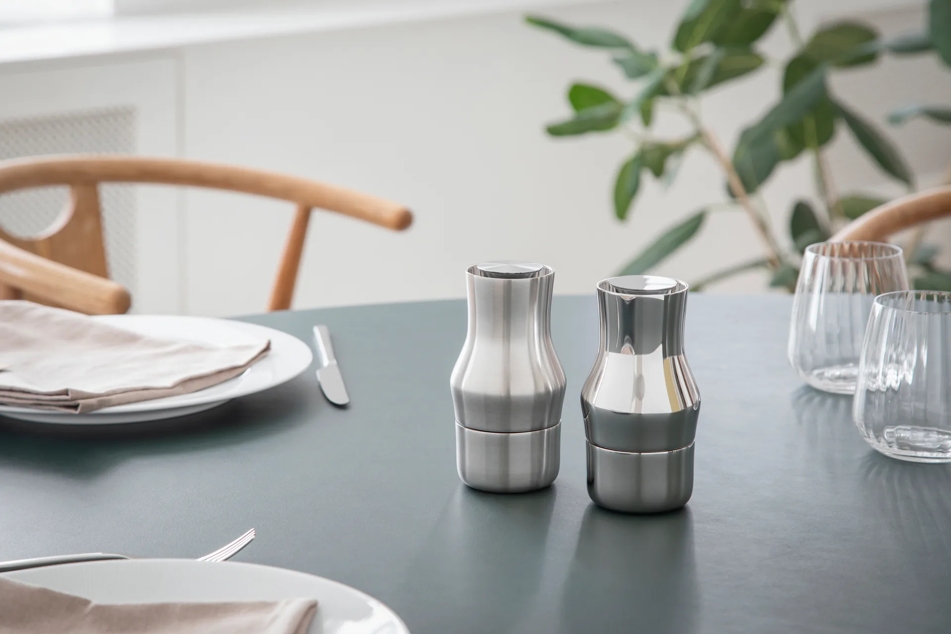 Dorotea krydderkvern 14 cm, Blankt stål -> Blankt stål Gense