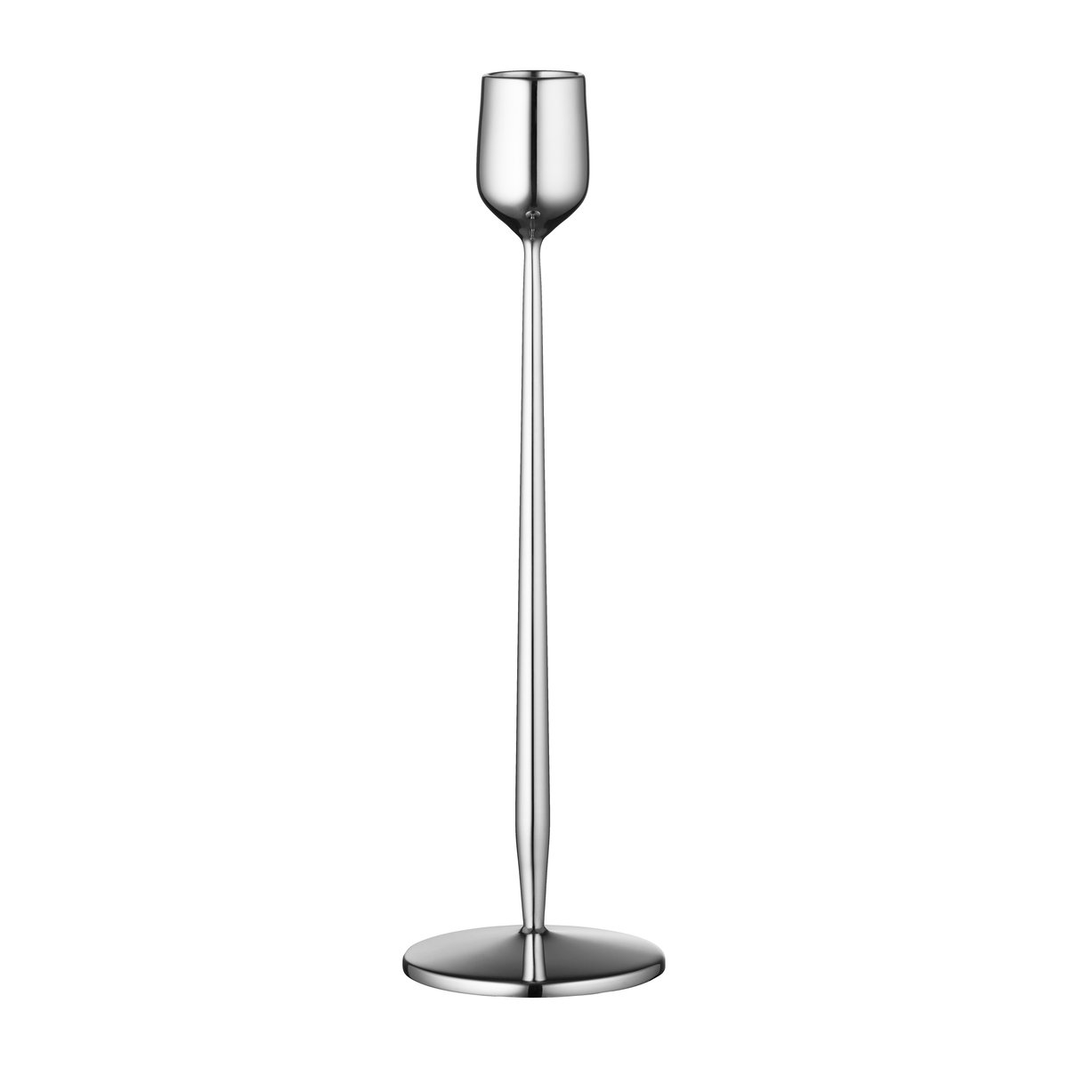 Gense Dorotea lysestake 23,5 cm Blankt stål