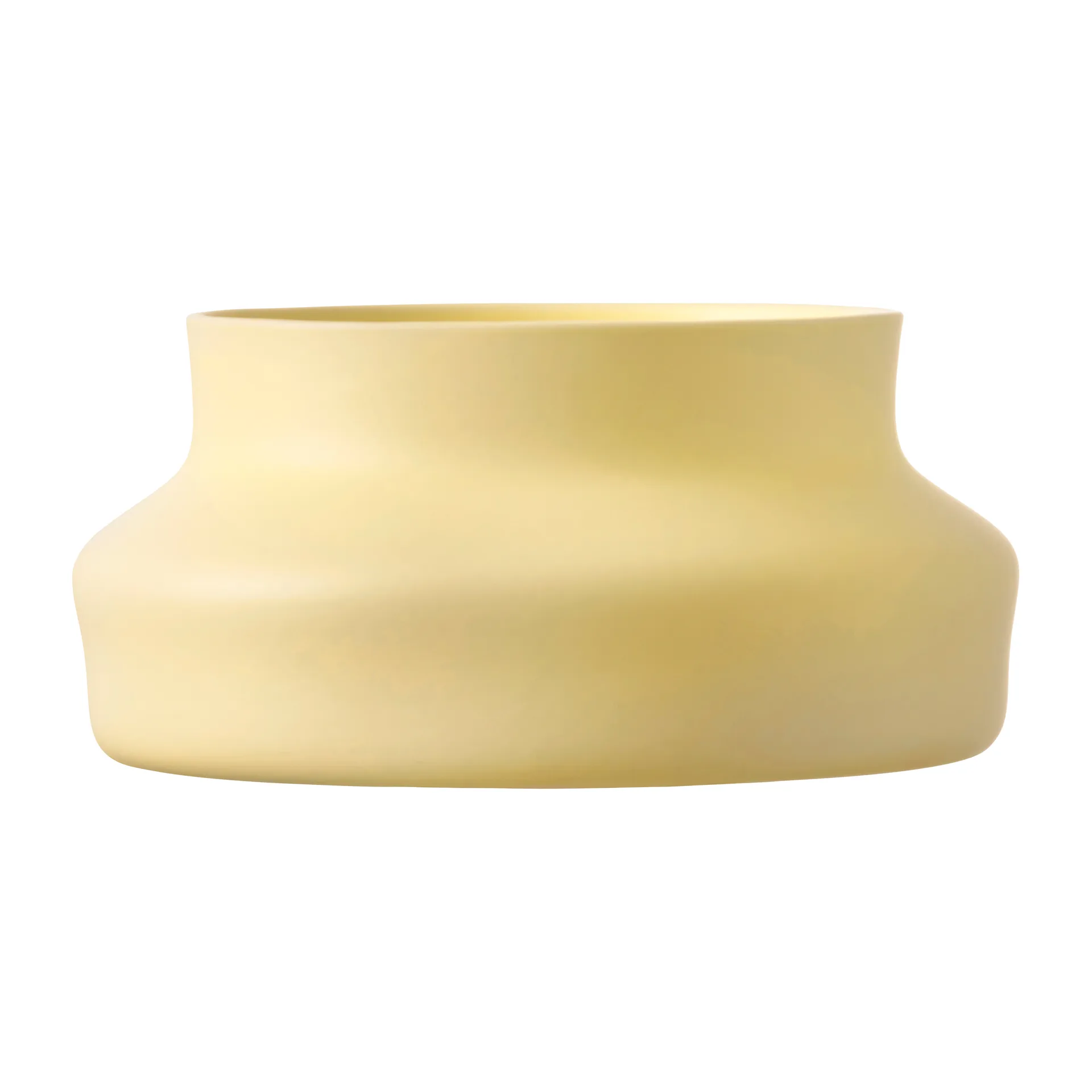 Dorotea vase 12 x 25 cm, Mellow yellow Gense