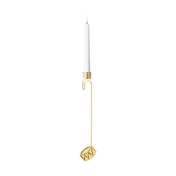 2026 års lysestake - Tromme, gull - Georg Jensen