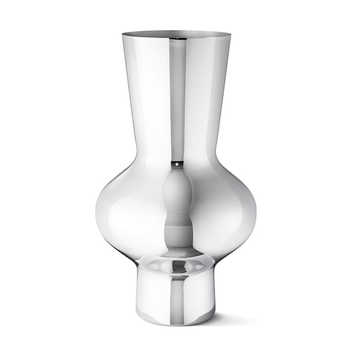 Alfredo vase rustfritt stål - stor, 47 cm - Georg Jensen