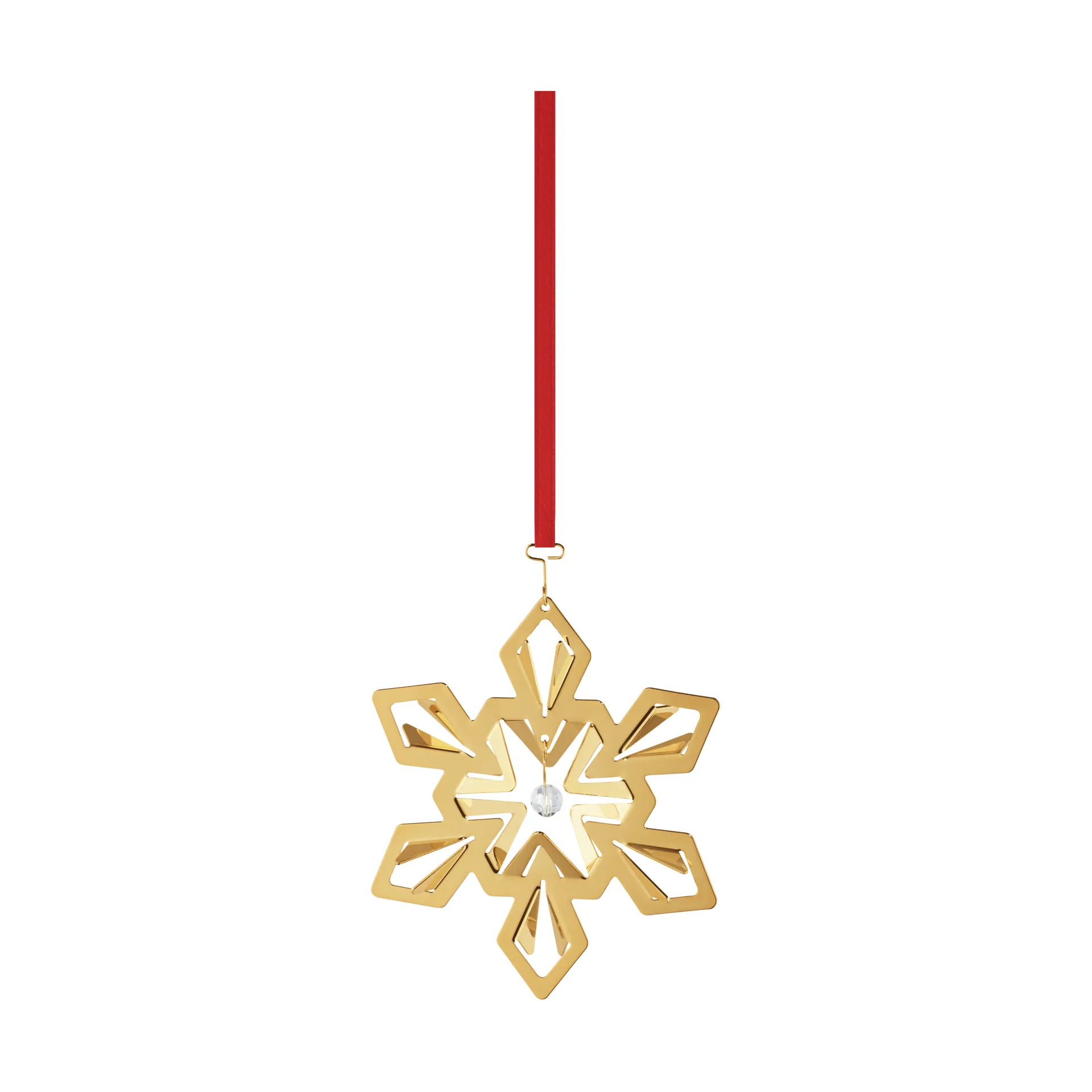 Årets Juleanheng 2024 Snøfnugg, Gullbelagt Georg Jensen
