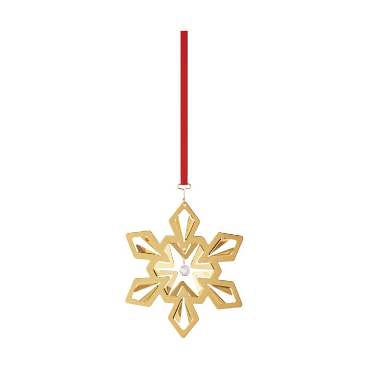 Årets Juleanheng 2024 Snøfnugg - Gullbelagt - Georg Jensen