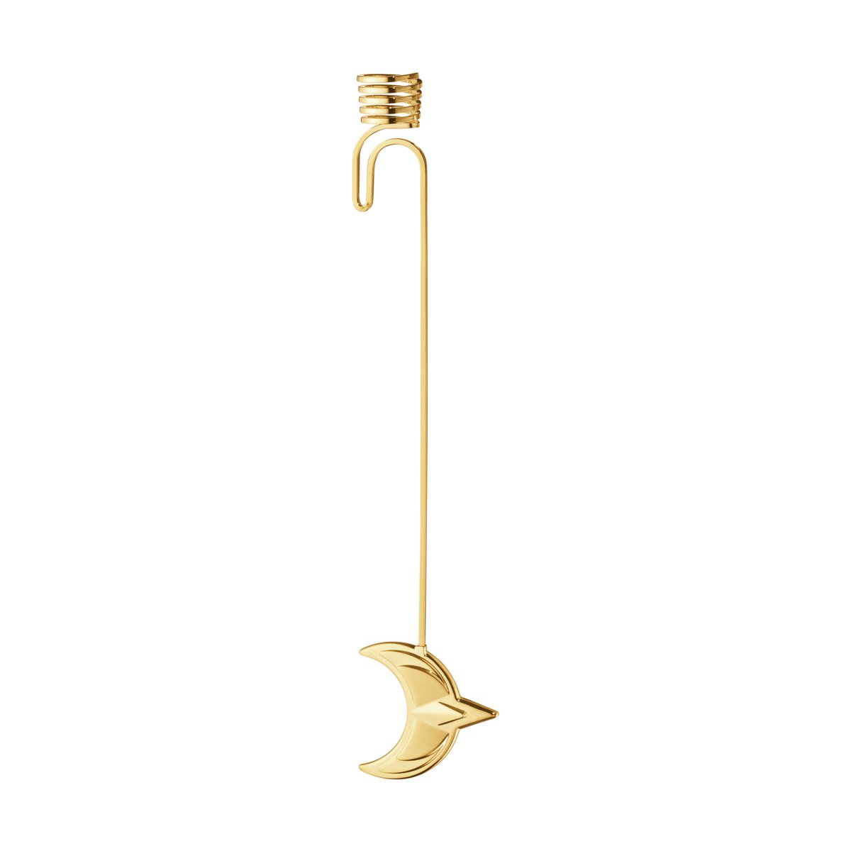 Georg Jensen Årets Lysestake 2024 Måne Gullbelagt