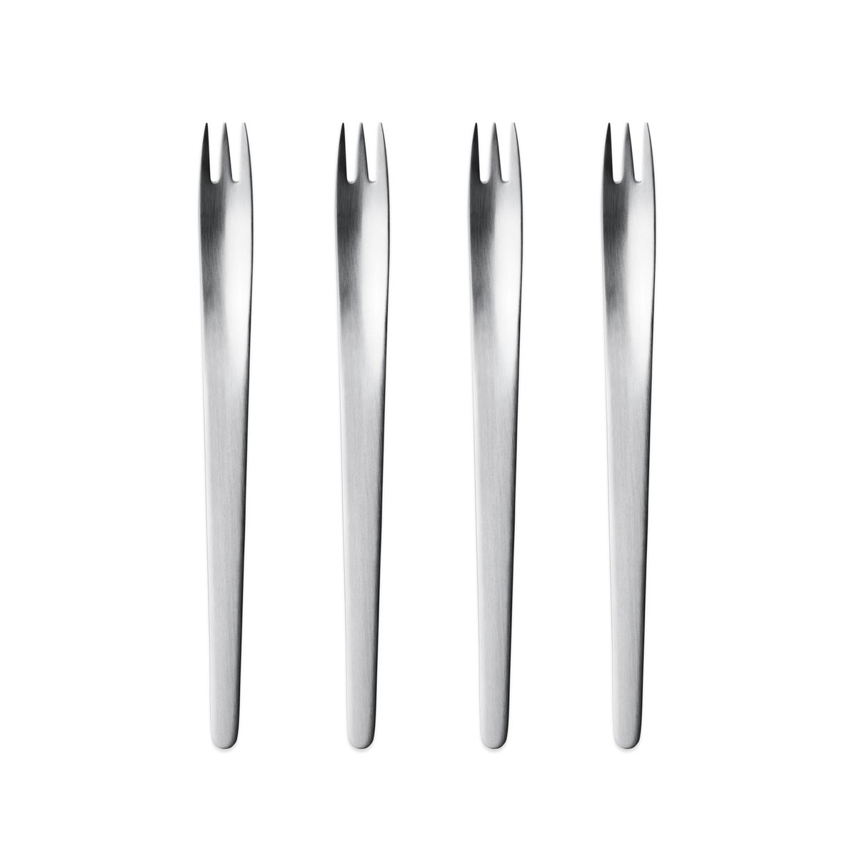 Georg Jensen Arne Jacobsen kakegaffel 4-pakning