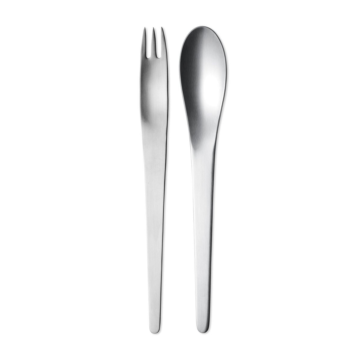 Georg Jensen Arne Jacobsen serveringsbestikk 2 deler