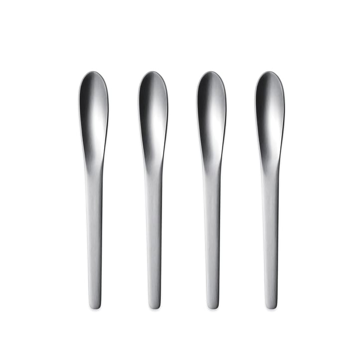 Arne Jacobsen te- og kaffeskje, 4-stk. Georg Jensen