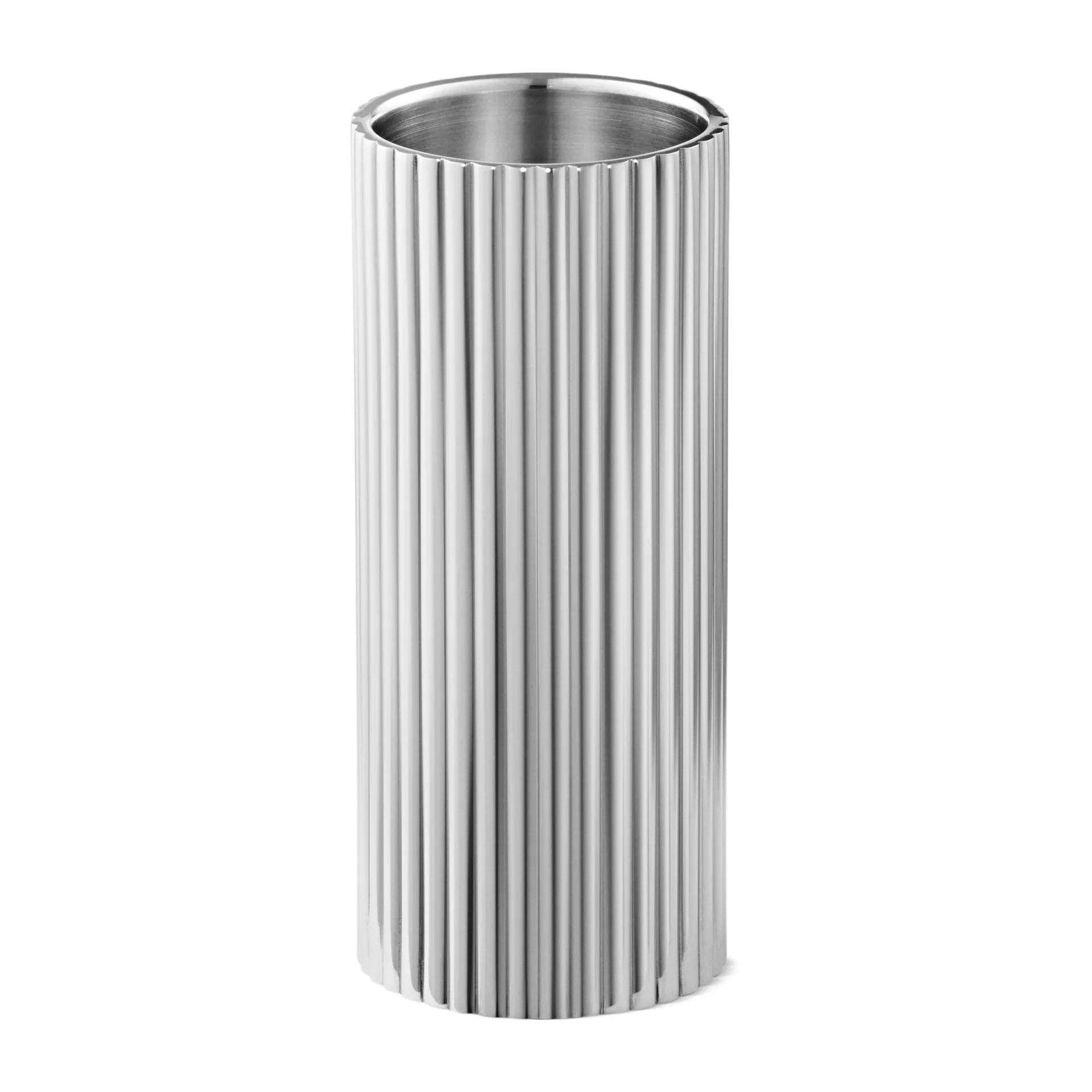 Bernadotte lysestake 11 cm, Rustfritt stål Georg Jensen