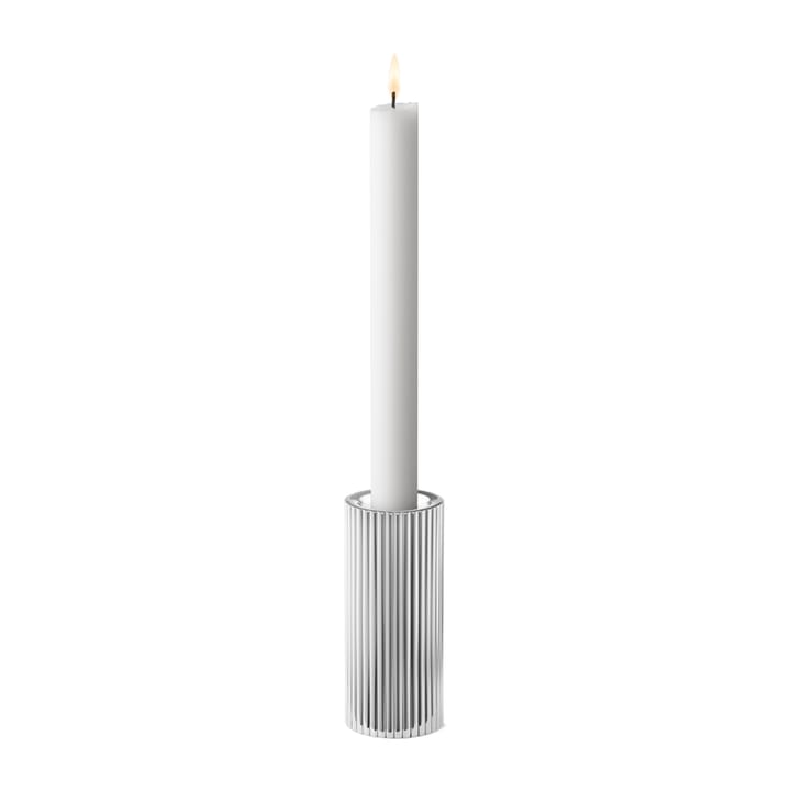 Bernadotte lysestake 11 cm, Rustfritt stål Georg Jensen