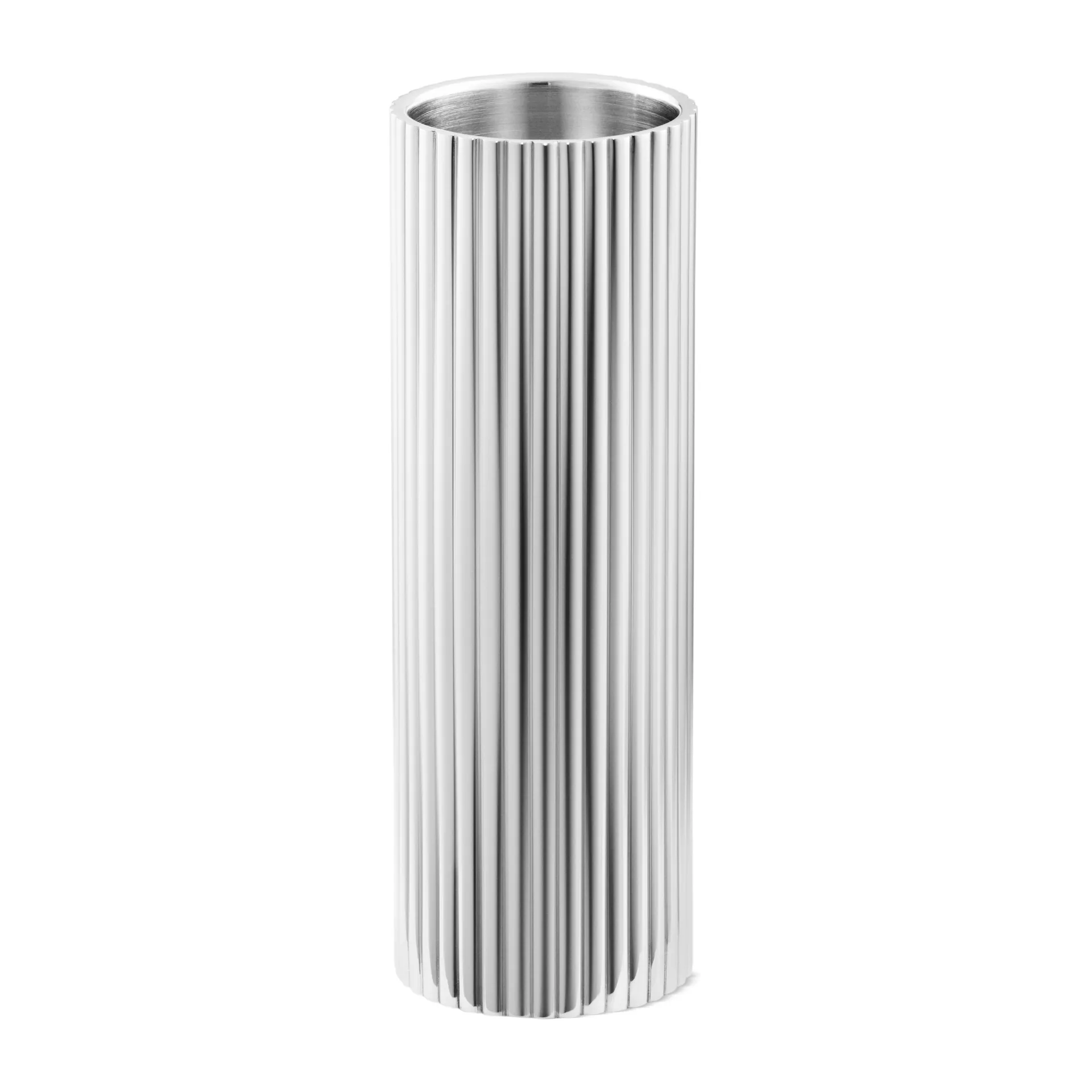Bernadotte lysestake 14 cm, Rustfritt stål Georg Jensen