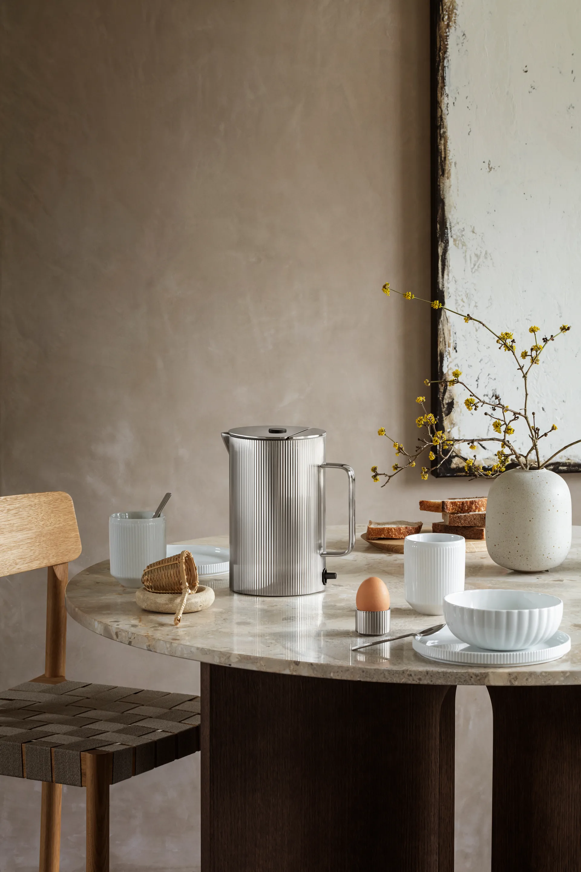 Bernadotte vannkoker, Rustfritt stål Georg Jensen