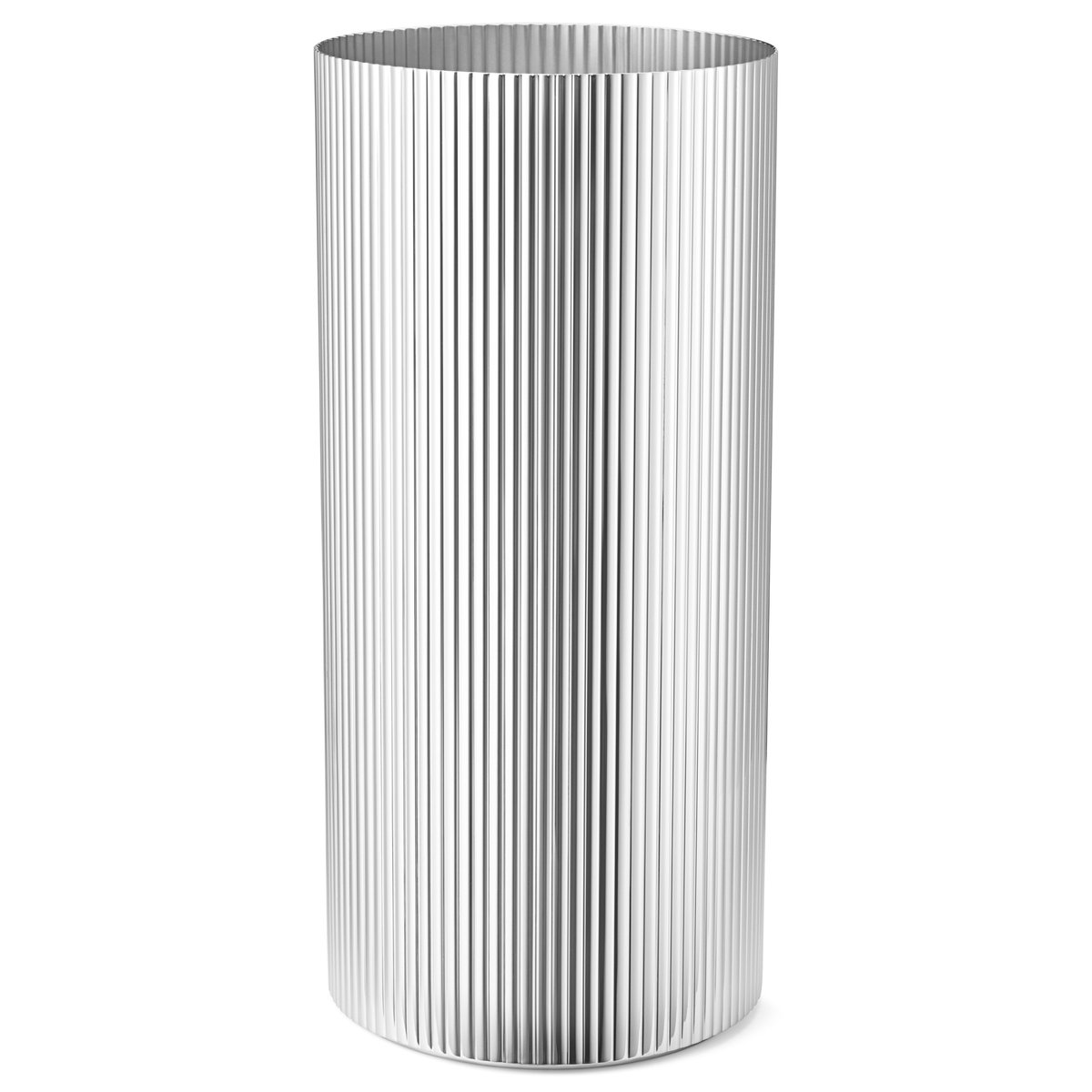 Georg Jensen Bernadotte Vase Stor 25,6cm Rustfritt Stål