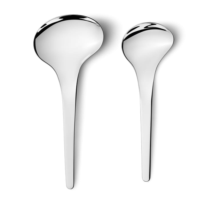 Bloom serveringsskje - 2-pakk - Georg Jensen