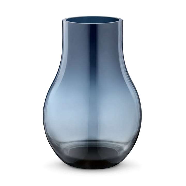 Cafu glassvase blå, liten, 21,6 cm Georg Jensen