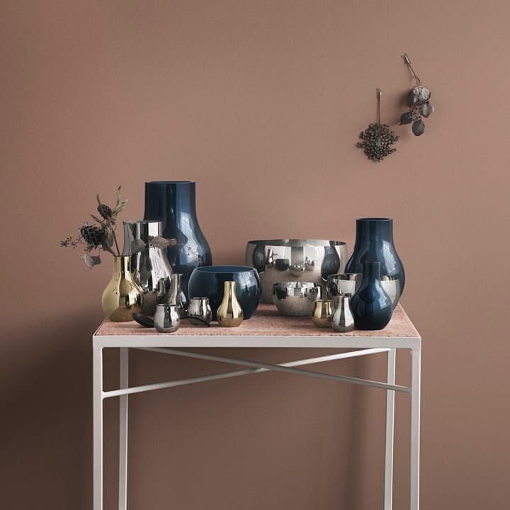 Cafu vase rustfritt stål, liten, 21,6 cm Georg Jensen
