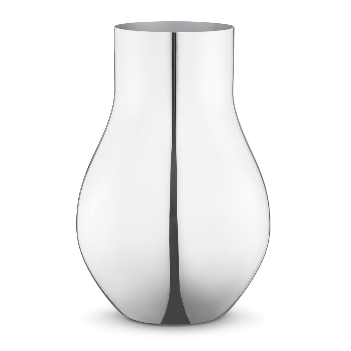 Georg Jensen Cafu vase rustfritt stål medium, 30 cm