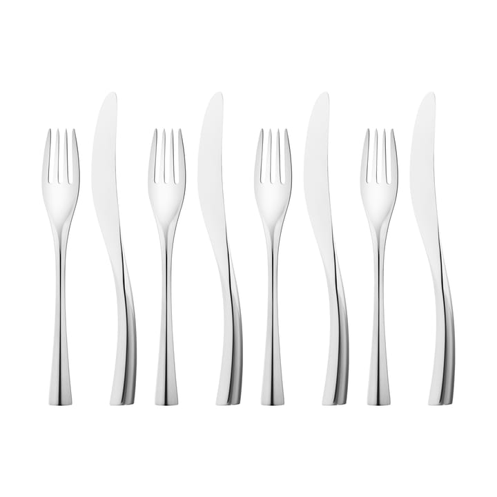 Cobra bestikksett 8 deler - Rustfritt stål - Georg Jensen