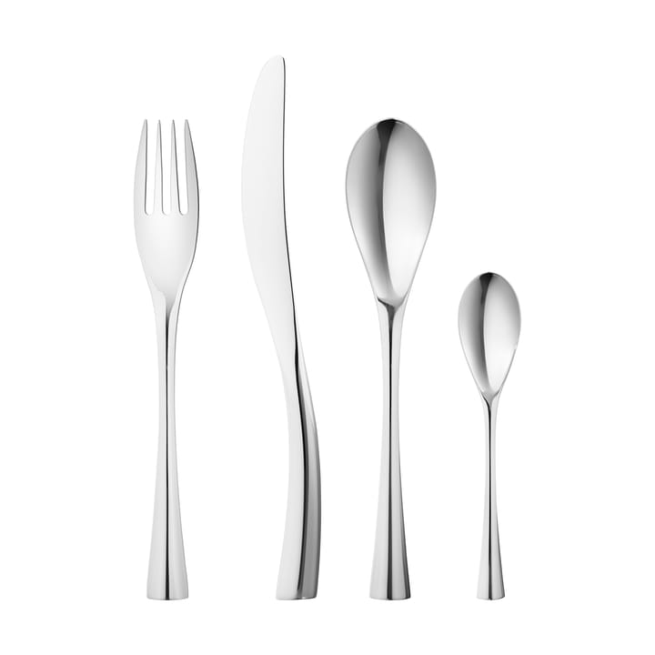 Cobra bestikksett rustfritt stål - 4 deler - Georg Jensen