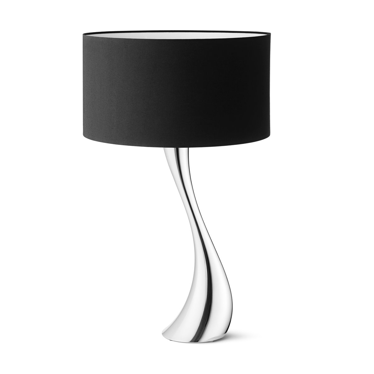 Georg Jensen Cobra lampe svart medium, 70 cm