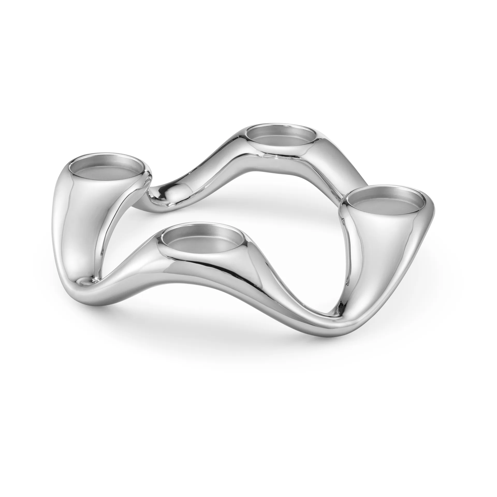 Cobra lysestake Ø 33 cm, Rustfritt stål Georg Jensen