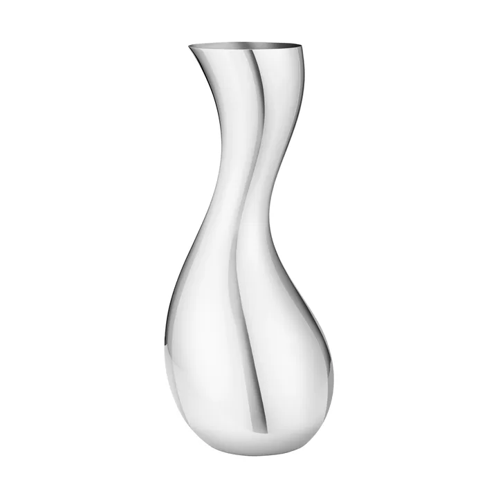 Cobra vase - Rustfritt stål, large - Georg Jensen
