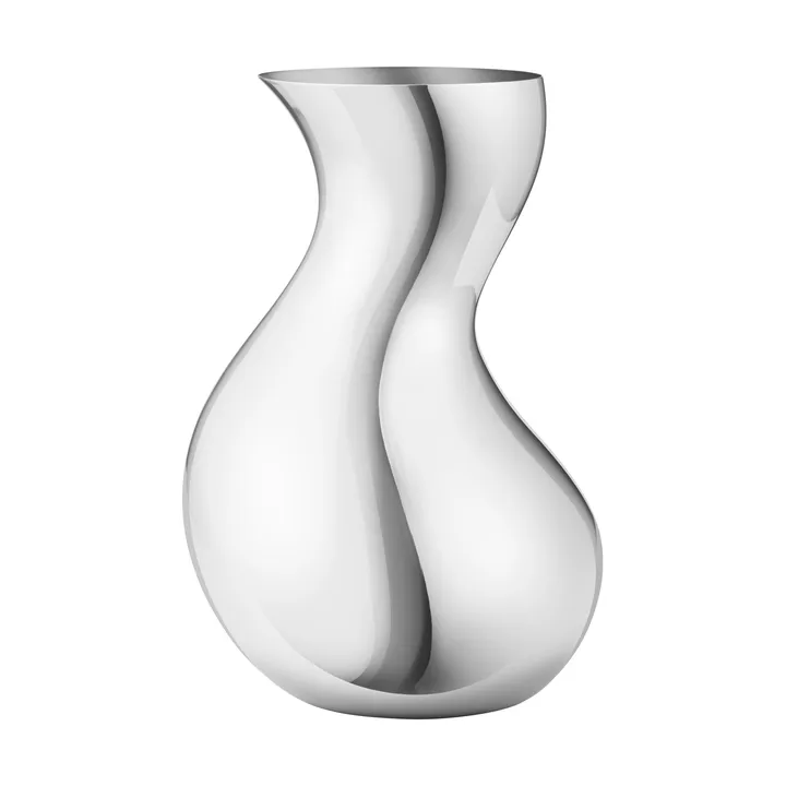 Cobra vase - Rustfritt stål, medium - Georg Jensen