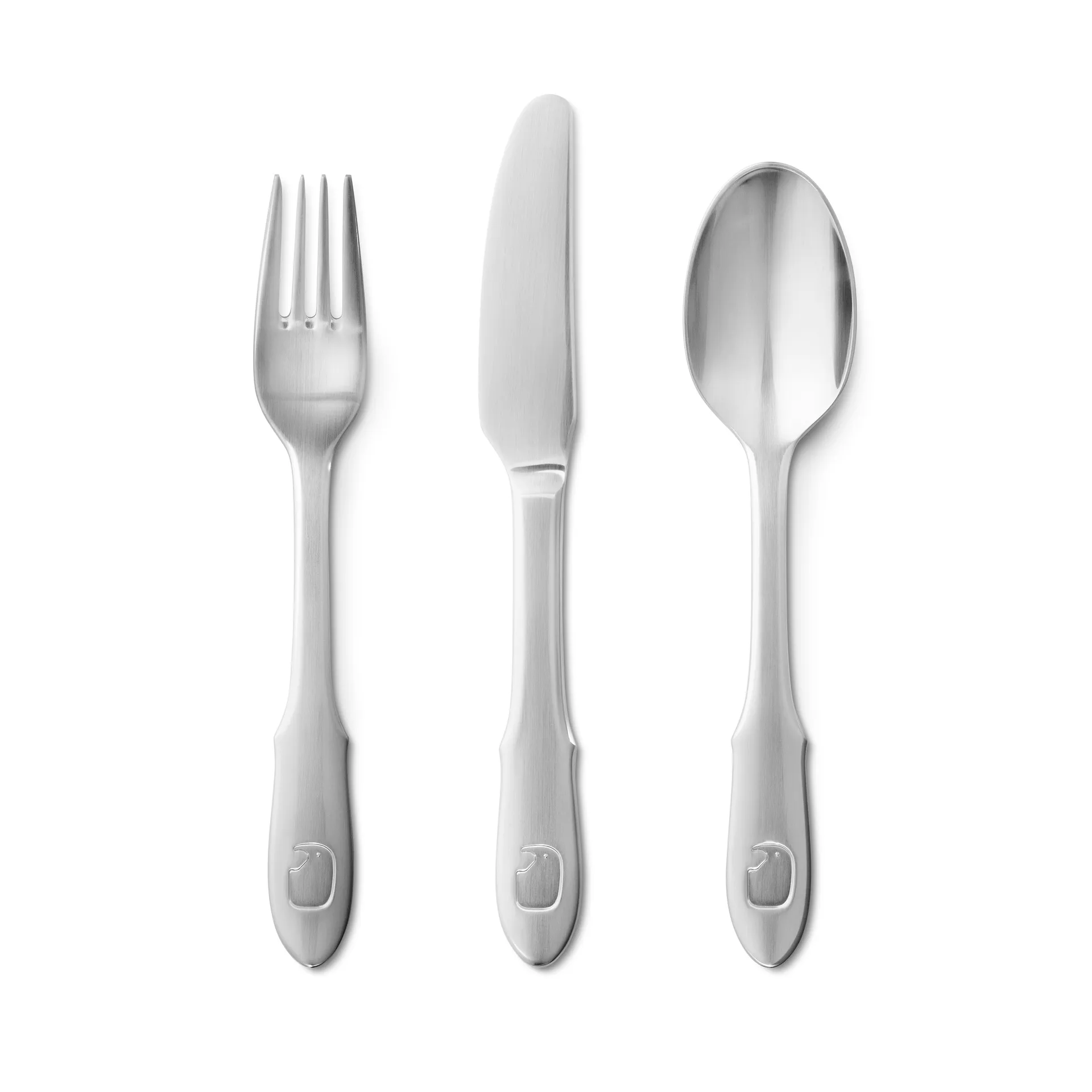 Elephant barnebestikk sett, 3 deler Georg Jensen
