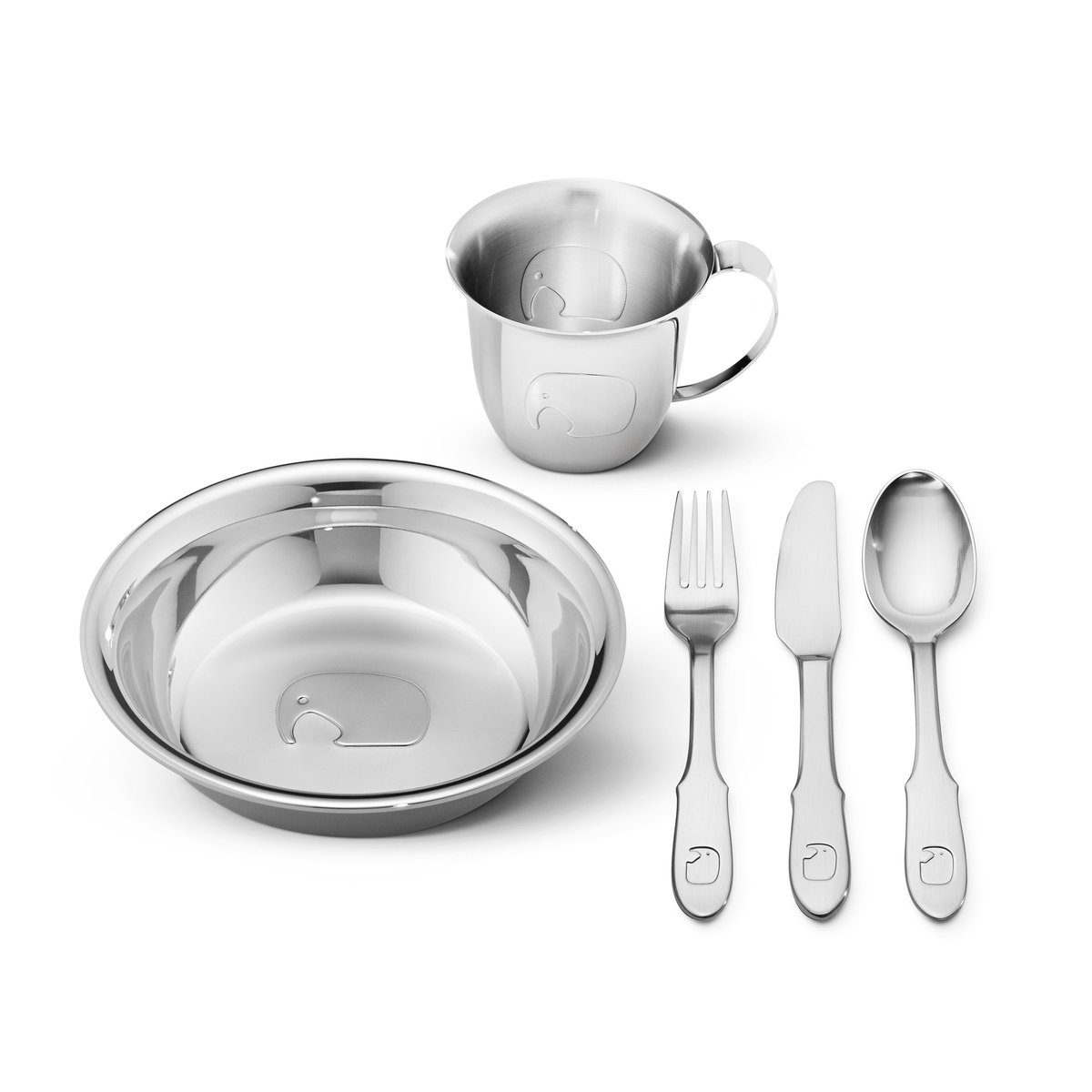 Georg Jensen Elephant barneservise 5 deler