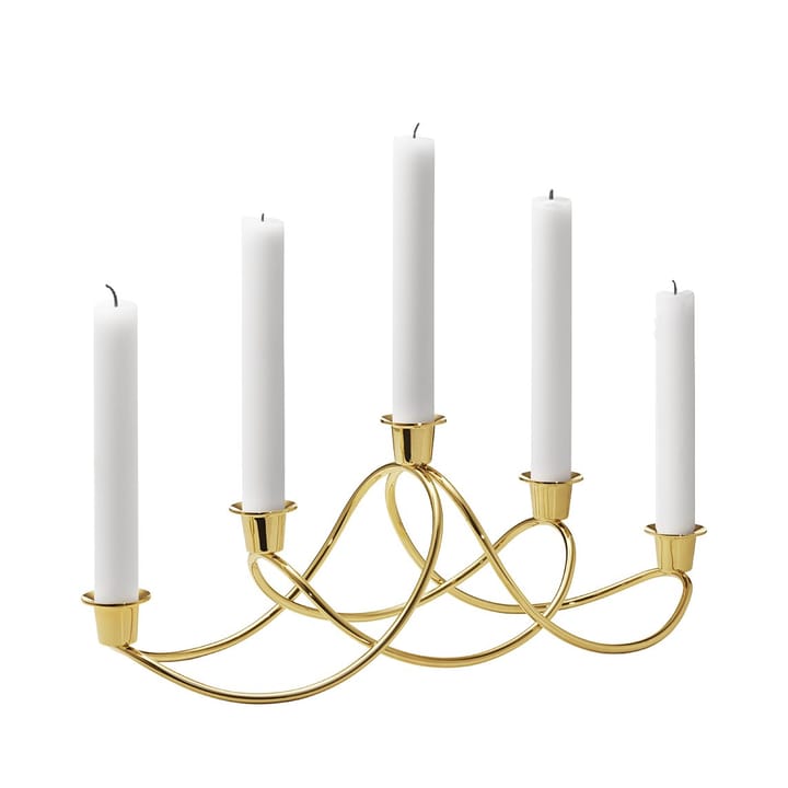 Harmony lysestake, forgylt Georg Jensen