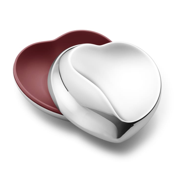 Heart box smykkeskrin - Stort 12 x 13 cm - Georg Jensen